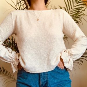 Madewell Texture and Thread Top